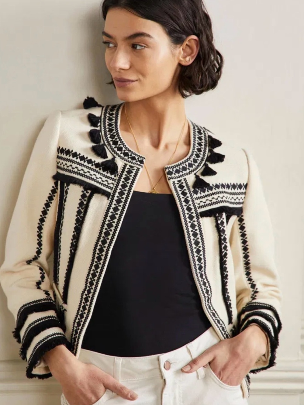 BODEN Tilda Embroidered Jacket 4